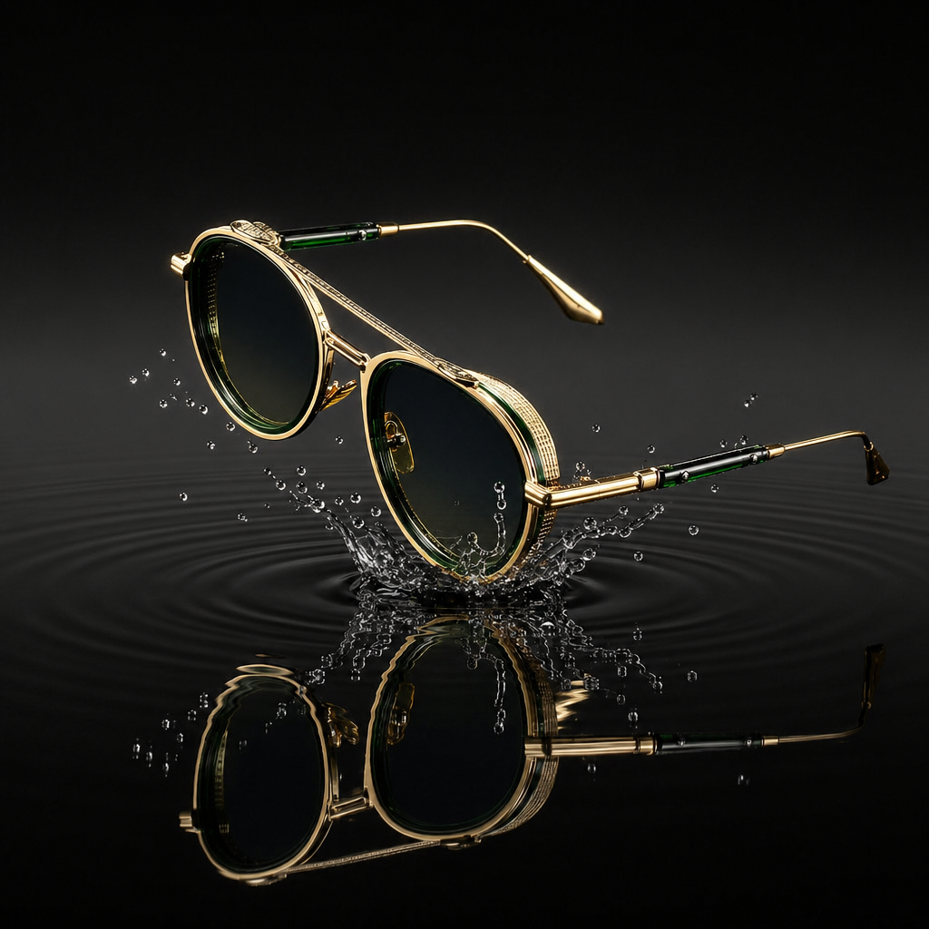 Unisex Retro Sunglasses – Oversized Acetate Frame UV400