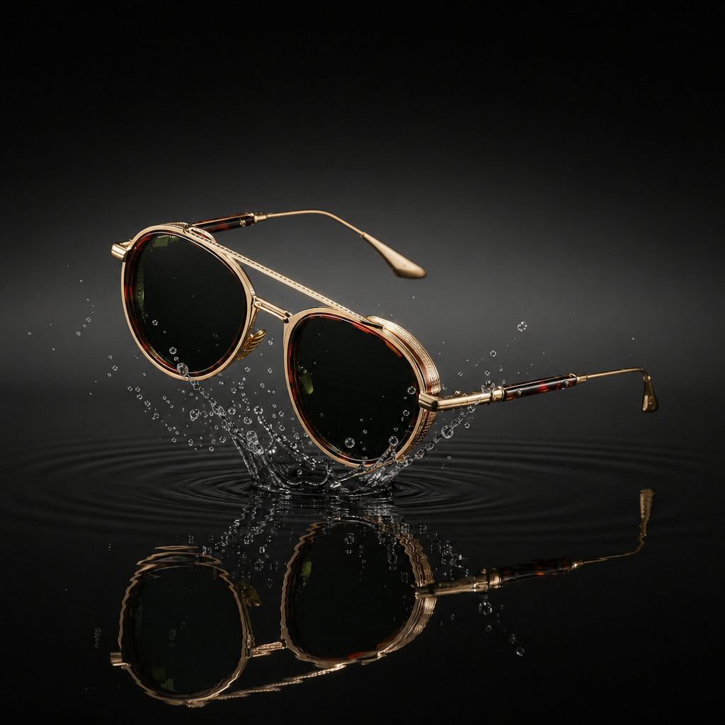 Unisex Retro Sunglasses – Oversized Acetate Frame UV400