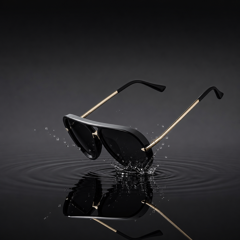 Unisex Aviator Sunglasses - UV400 Lenses Lightweight Frame