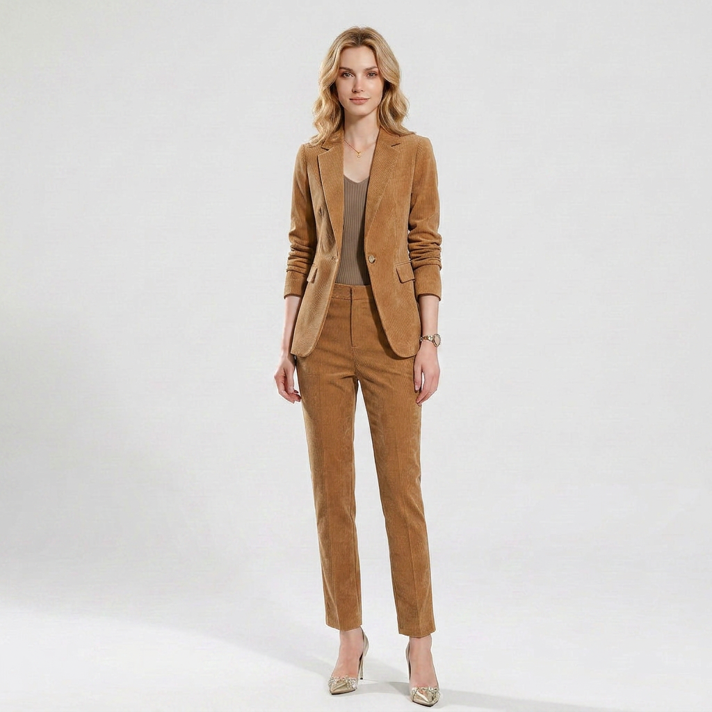 Women’s Blazer & Trouser Suit – Slim Stretch Formal Fit