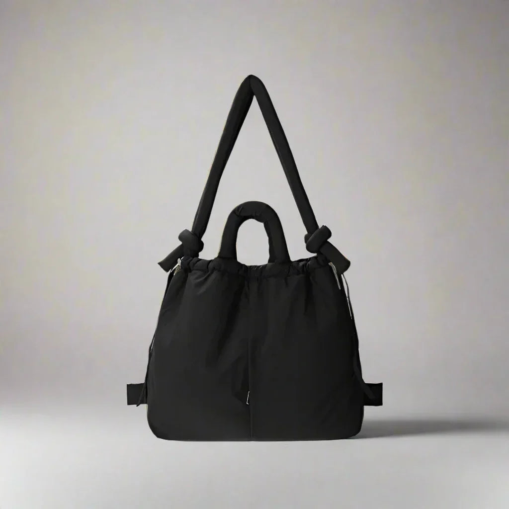 Women's Quilted Puffer Tote Bag – Large Capacity Refined Structure