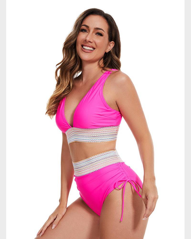 Women's High-Waisted Bikini – Sculpting Contour Fit