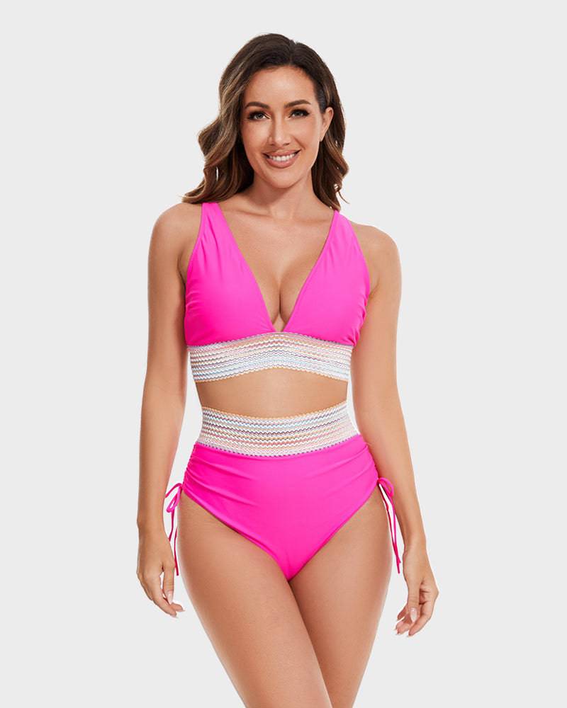 Women's High-Waisted Bikini – Sculpting Contour Fit