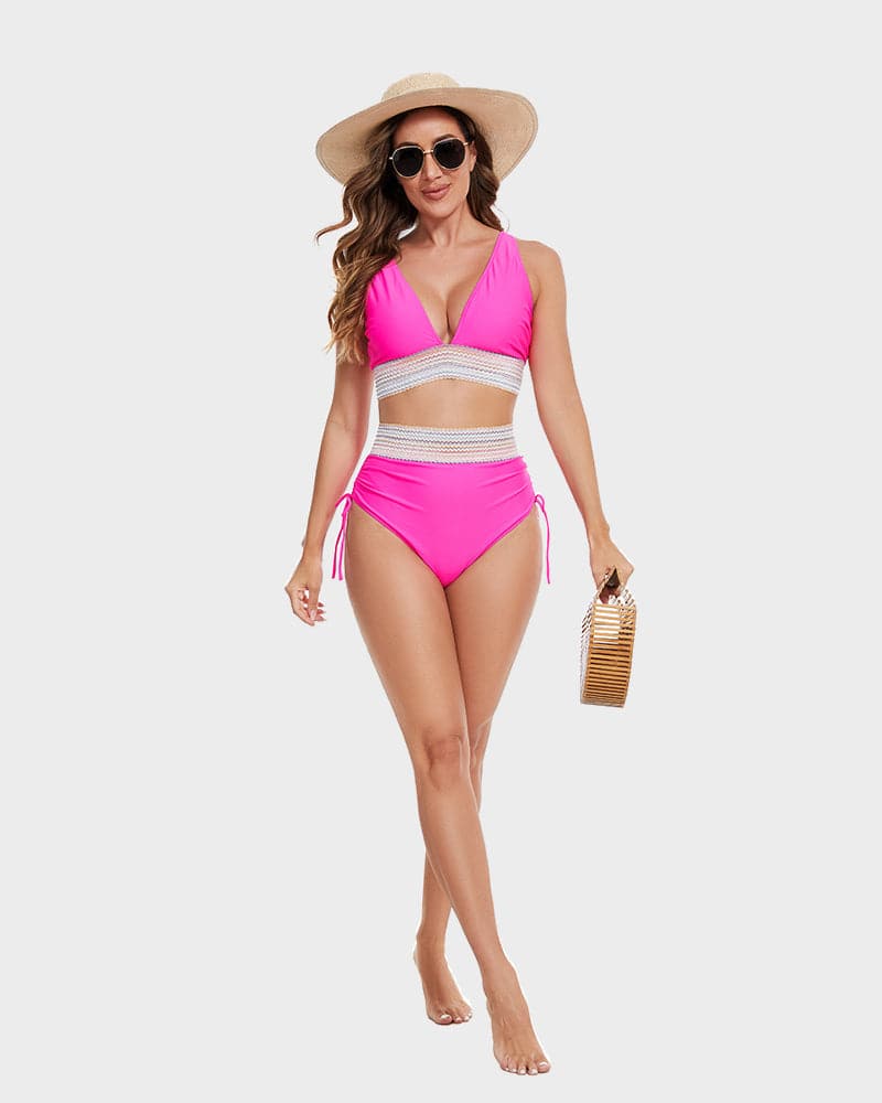 Women's High-Waisted Bikini – Sculpting Contour Fit