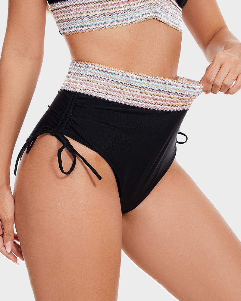 Women's High-Waisted Bikini – Sculpting Contour Fit