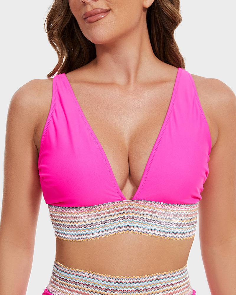Women's High-Waisted Bikini – Sculpting Contour Fit