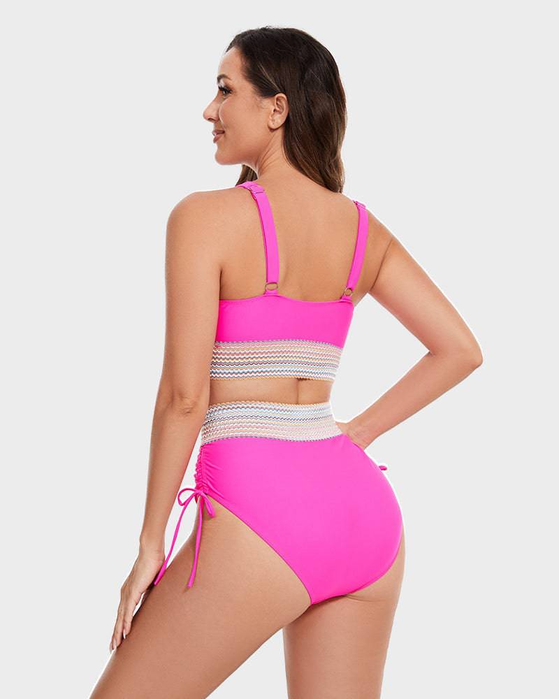 Women's High-Waisted Bikini – Sculpting Contour Fit