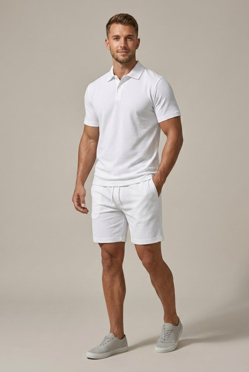 Men's Lightweight Shirt and Shorts Set – Coordinated Outfit