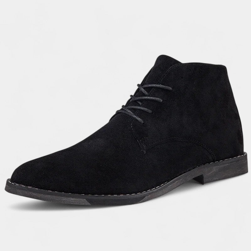 Men's High Suede Boots – Robust, Versatile, Timeless