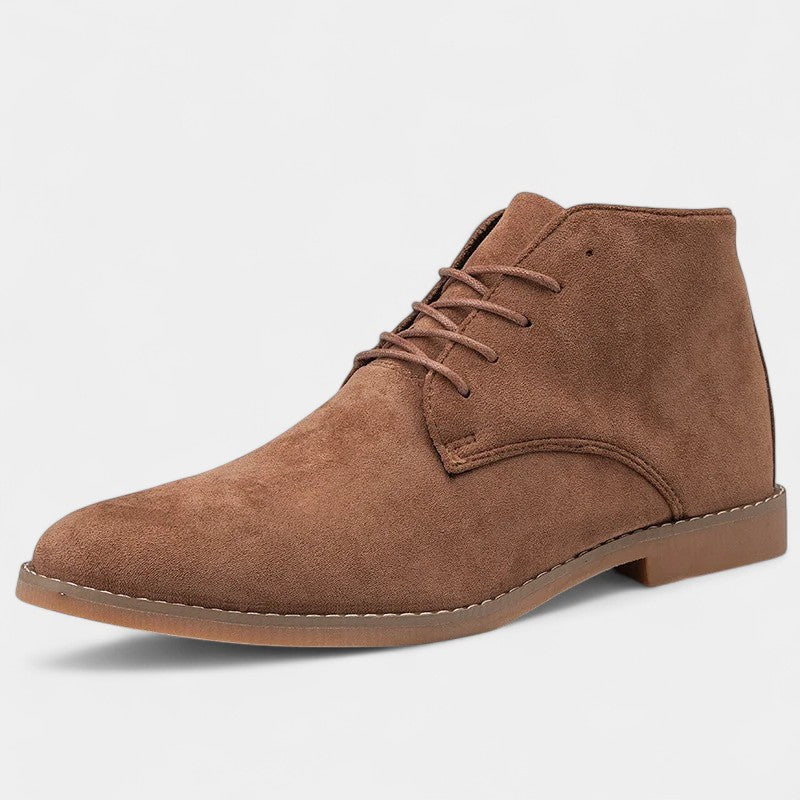 Men's High Suede Boots – Robust, Versatile, Timeless