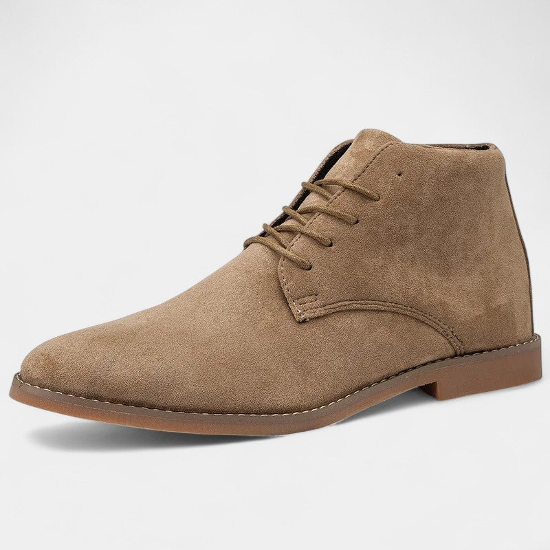 Men's High Suede Boots – Robust, Versatile, Timeless